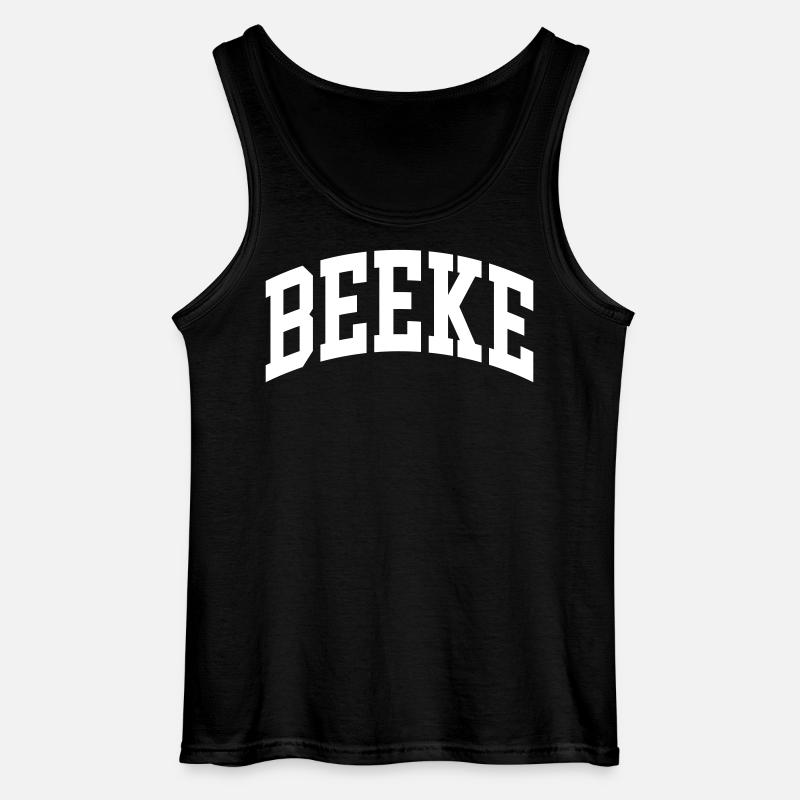Beeke - Gildan Männer Tank Top - Schwarz