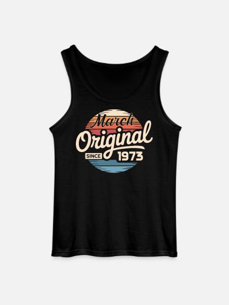 Legendary since march 1953 - Gildan Men’s Tank Top - black
