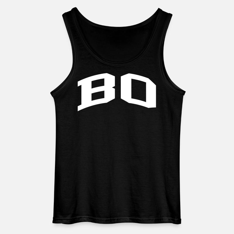 Bo - Gildan Männer Tank Top - Schwarz