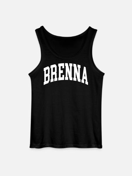 Brenna - Gildan Men’s Tank Top - black