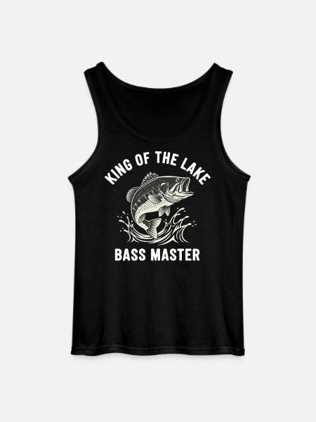 Angeln Bar Master River See - Gildan Männer Tank Top - Schwarz