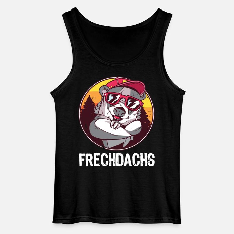 Frechdachs – Der freche Spitzbube - Gildan Männer Tank Top - Schwarz