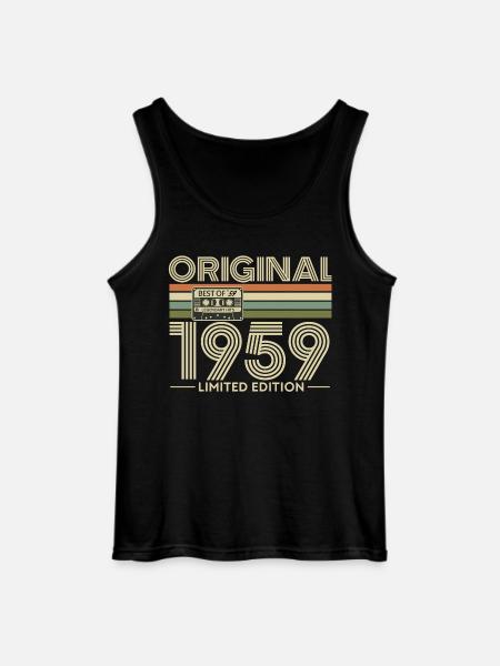 1959 limitierte Kassette - Gildan Männer Tank Top - Schwarz
