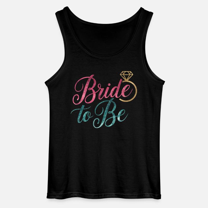 Bride To Be - Gildan Männer Tank Top - Schwarz