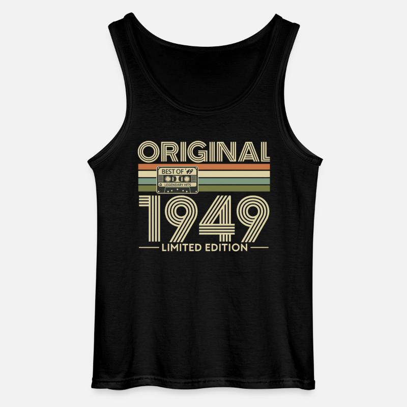 Original 1949 Édition Limitée Retro - Débardeur Gildan Homme - noir