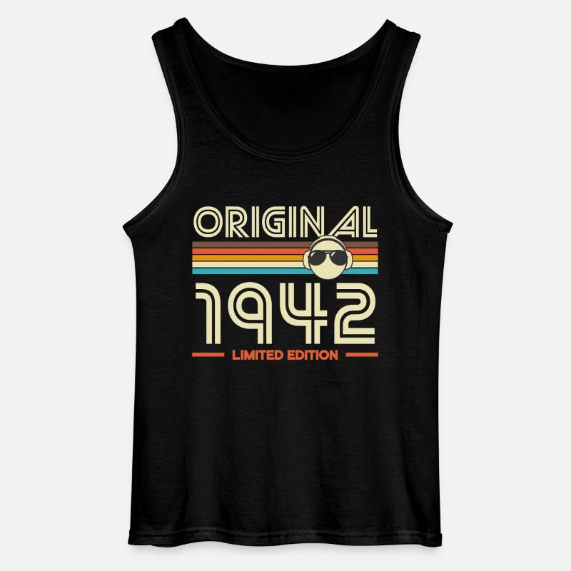 Originale Retro-Edition von 1942 - Gildan Männer Tank Top - Schwarz