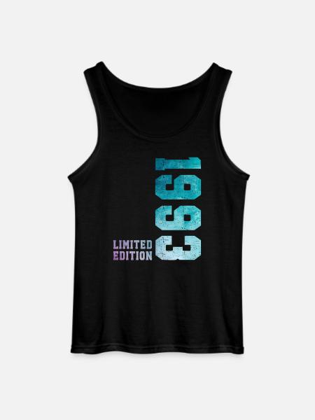 1993 Limited Edition 33 Years Anniversary - Gildan Men’s Tank Top - black