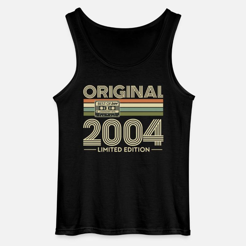Originale limitierte Ausgabe 2004 - Gildan Männer Tank Top - Schwarz