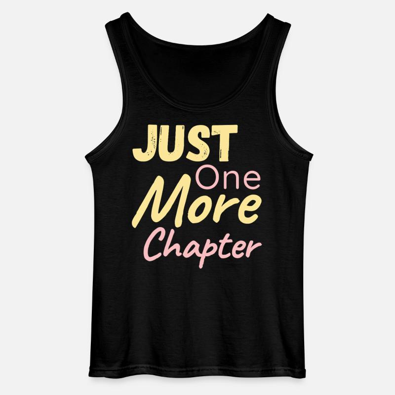 Just One More Chapter - Gildan Männer Tank Top - Schwarz