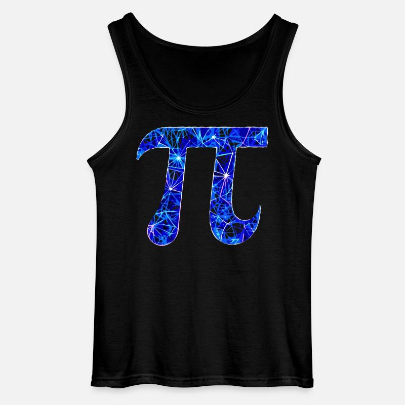 Zahl Pi - 3.14  - Gildan Männer Tank Top - Schwarz