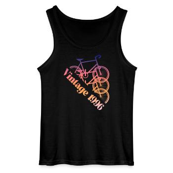 1996 Vintage - Gildan Männer Tank Top - Schwarz - Vorne - AI Model Male 185 dark (185cm)