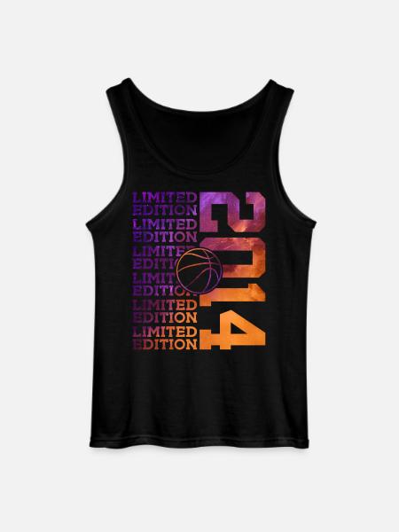 LIMITED EDITION 2014 BASKETBALL 12TH BIRTHDAY - Gildan Men’s Tank Top - black