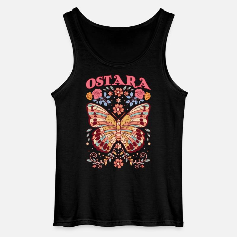 Ostara Månebarn God påske Ostara - Gildan singlet for menn - svart