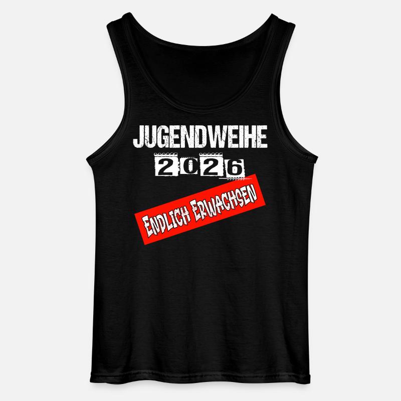 Jugendweihe - Jugendweihe 2026 - Gildan Men’s Tank Top - black