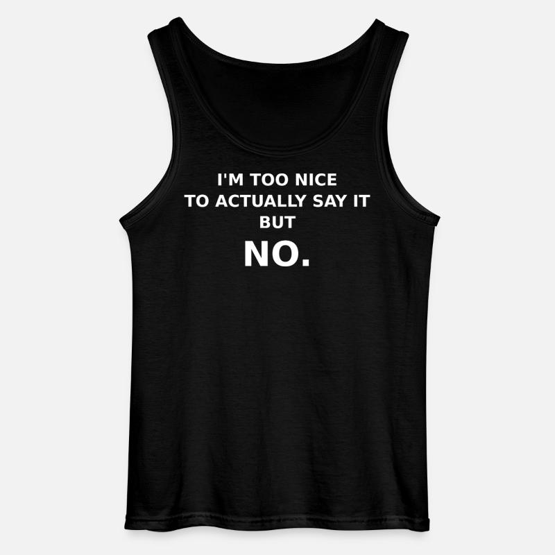 PeoplePleaser - Gildan Männer Tank Top - Schwarz