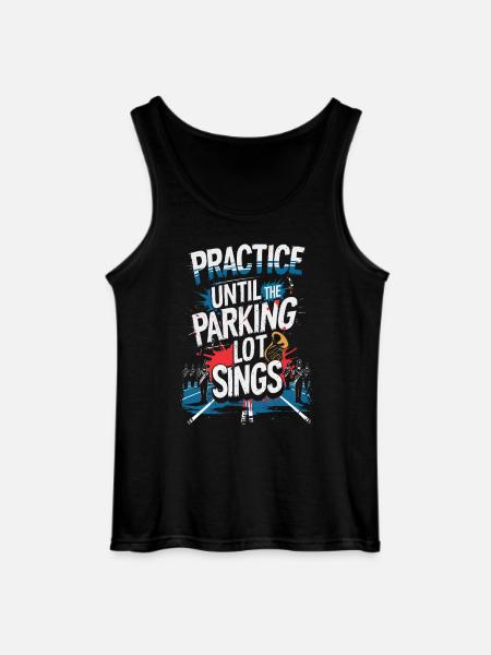 Fanfare Le parking chante - Débardeur Gildan Homme - noir