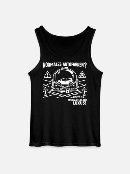 Normales Autofahren ? - Gildan Männer Tank Top - Schwarz