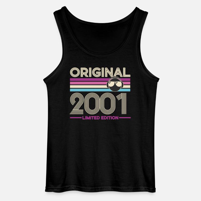 Original 2001 Limited Edition - Gildan Männer Tank Top - Schwarz