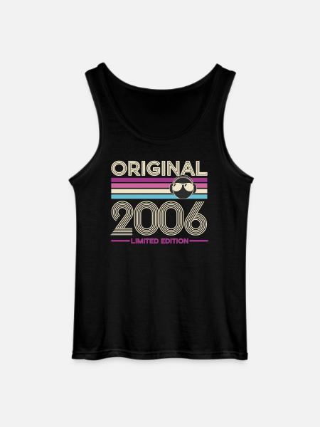 Original 2006 Édition Limitée Retro - Débardeur Gildan Homme - noir