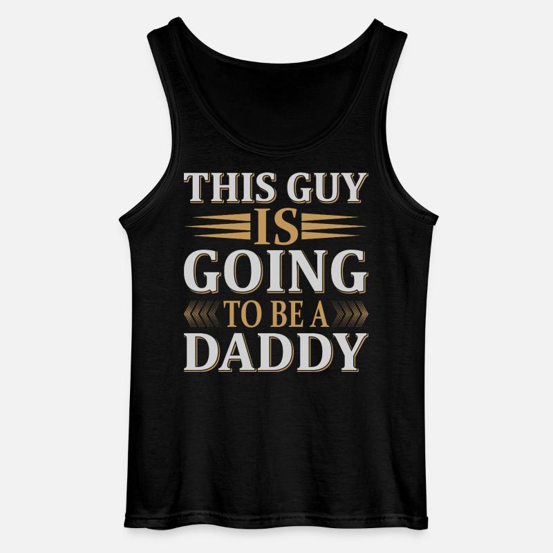 Zukünftige Daddy-Ankündigung - Gildan Männer Tank Top - Schwarz