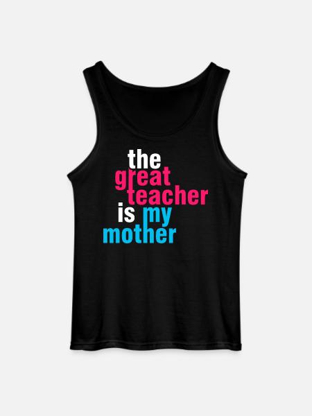 Great Teacher Mom Shirt – Geschenkidee - Gildan Männer Tank Top - Schwarz