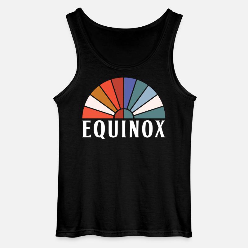 Équinoxe Joyeuses Pâques Ostara Eostre - Débardeur Gildan Homme - noir