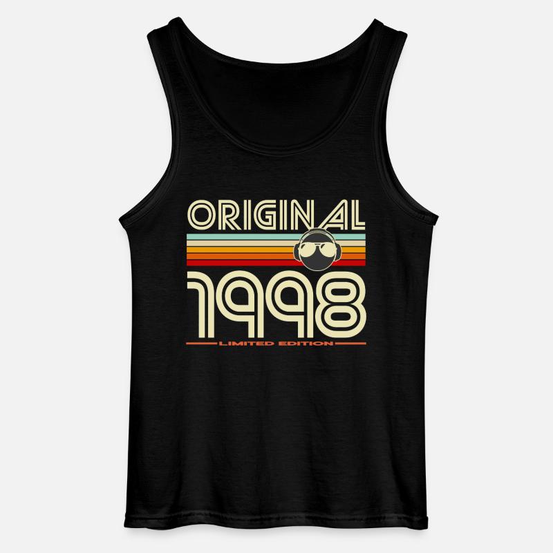 Originale Retro-Edition von 1998 - Gildan Männer Tank Top - Schwarz