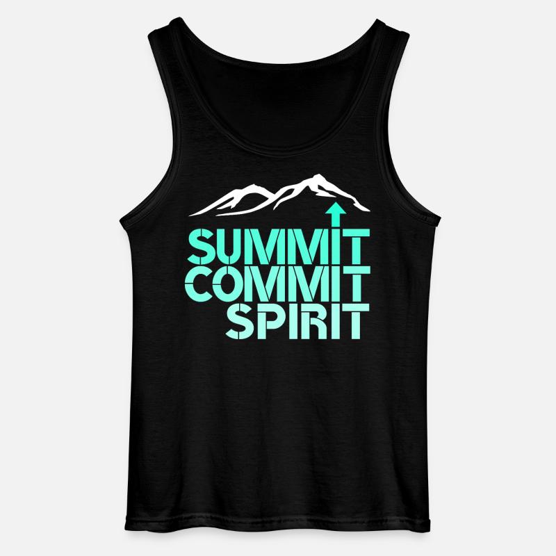 Spirit Commit Summit - Gildan Men’s Tank Top - black