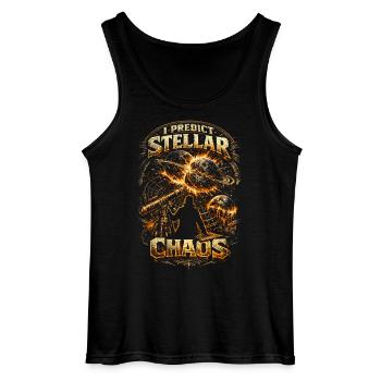 Astronomie Astronom - Gildan Männer Tank Top - Schwarz - Vorne - AI Model Male 185 dark (185cm)