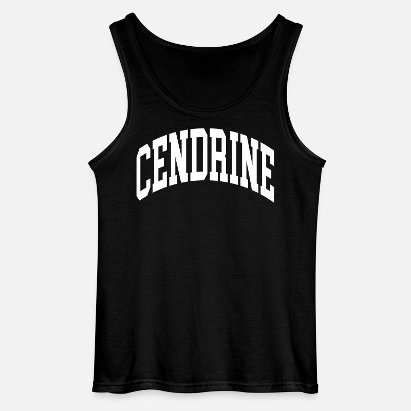 Cendrine - Gildan Männer Tank Top - Schwarz