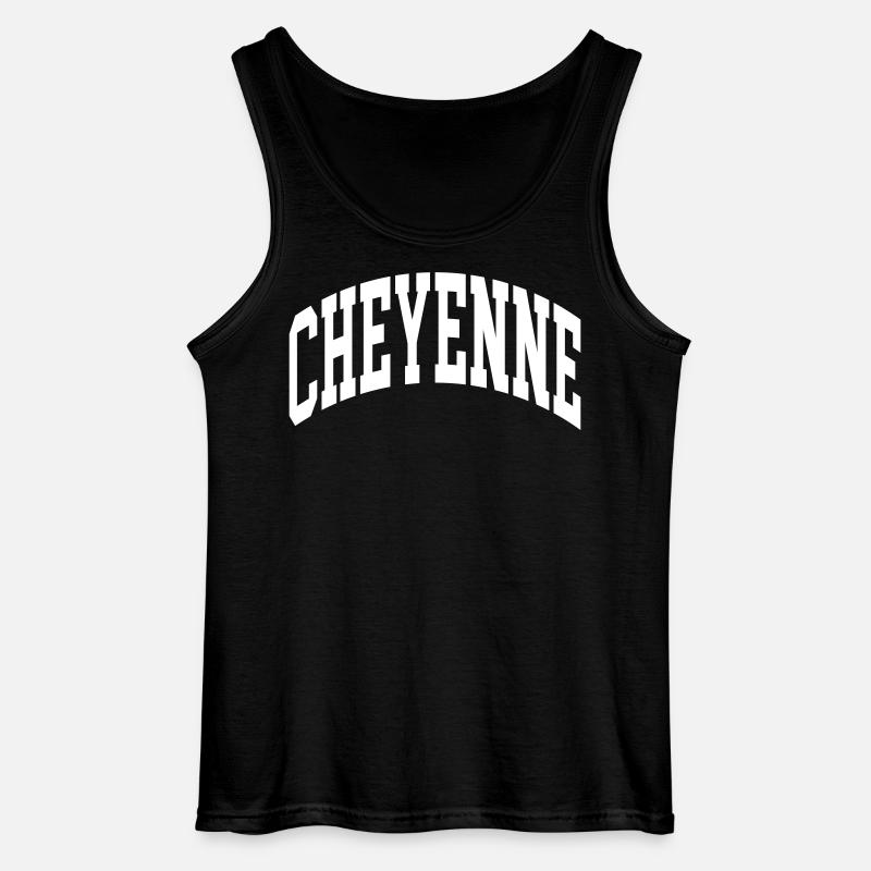 Cheyenne - Gildan Männer Tank Top - Schwarz