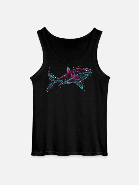 Neo Shark - Débardeur Gildan Homme - noir