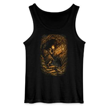 Gothique de fées du noyau des fées - Débardeur Gildan Homme - noir - Devant - AI Model Male 185 dark (185cm)