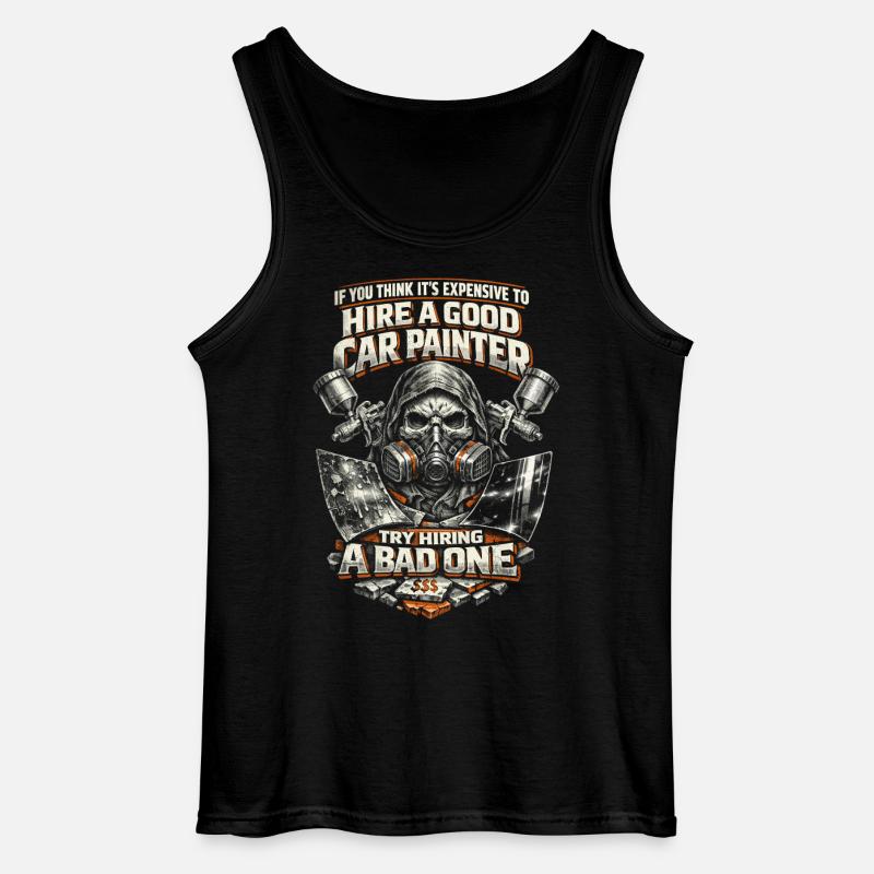 Vehicle Painter Car Painter Painter - Gildan Men’s Tank Top - black