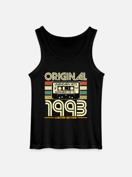 1993 Retro Hits Limited Edition - Gildan Men’s Tank Top - black