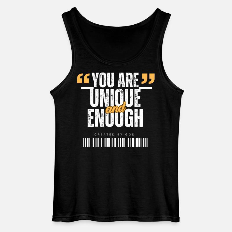 You_are_Unique - Gildan Männer Tank Top - Schwarz