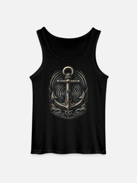 Shanty Choir Sea shanties - Gildan Men’s Tank Top - black