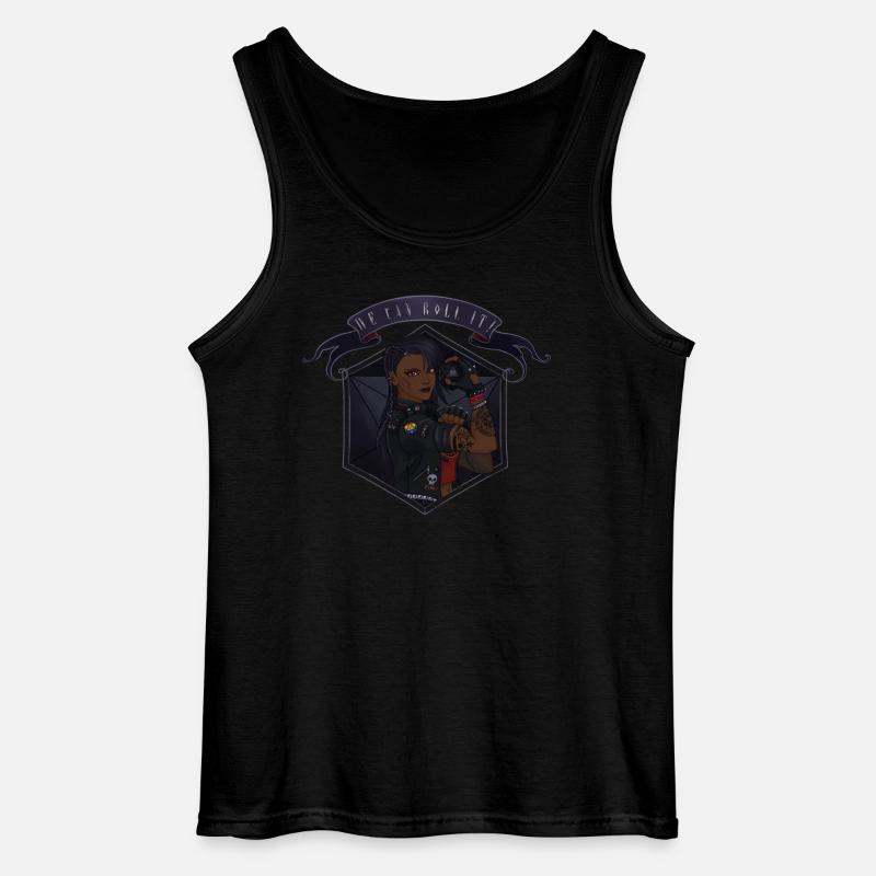 We can roll it! Black - Gildan Men’s Tank Top - black
