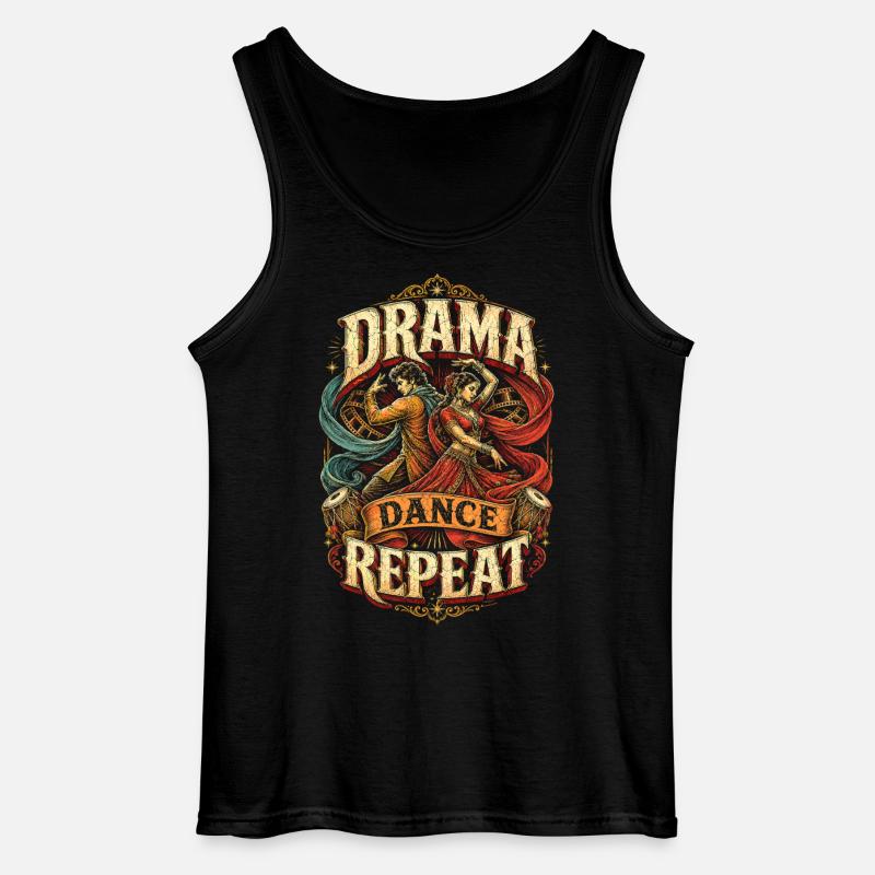 Bollywood - Gildan Männer Tank Top - Schwarz