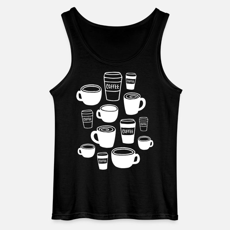 Coffee Coffee Mug - Gildan Men’s Tank Top - black