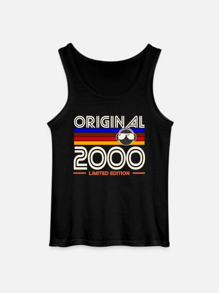 Original 2000s Limited Edition - Gildan Men’s Tank Top - black