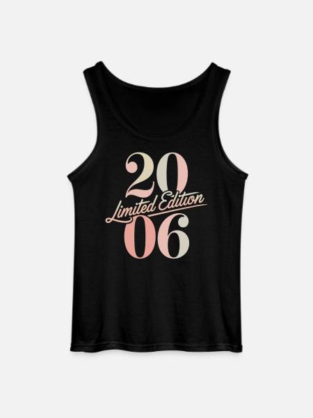 Édition limitée anniversaire 2006 - Débardeur Gildan Homme - noir