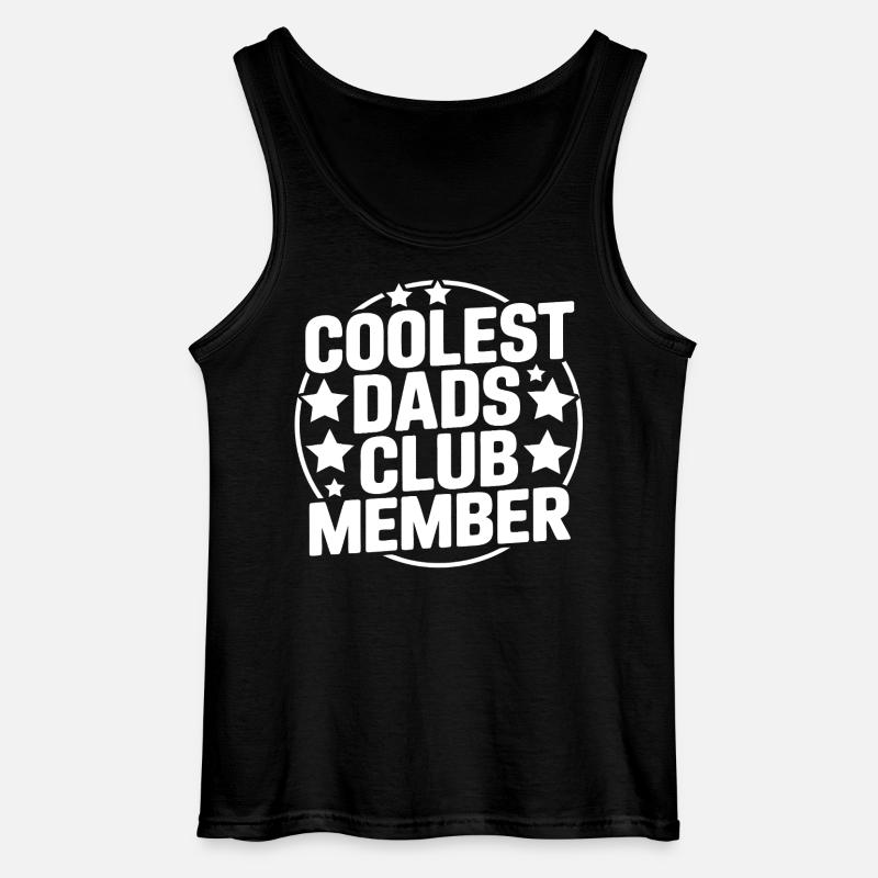 Coolster Papa - Gildan Männer Tank Top - Schwarz