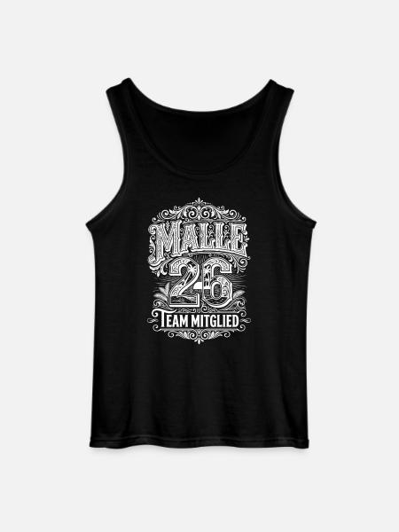 Malle 2026 Jersey Team - Gildan Men’s Tank Top - black
