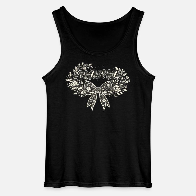 Mama-Geschenk: Retro-Mama-Visualisierung - Gildan Männer Tank Top - Schwarz