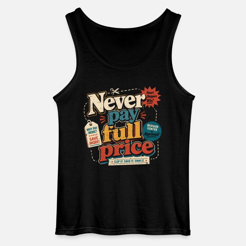 Couponing Coupon Gutscheine - Gildan Männer Tank Top - Schwarz
