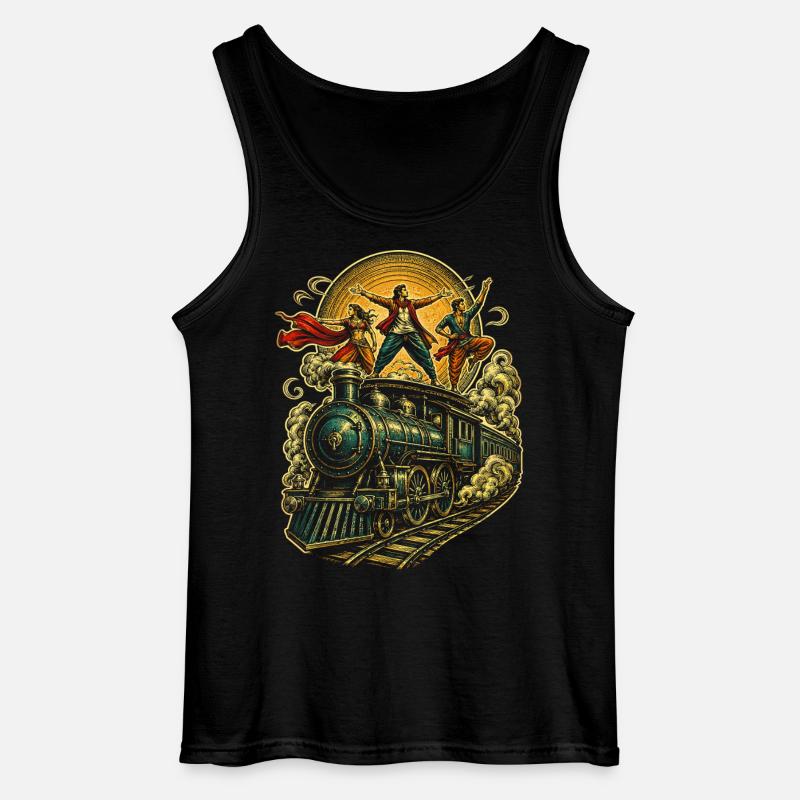 Bollywood - Gildan Männer Tank Top - Schwarz