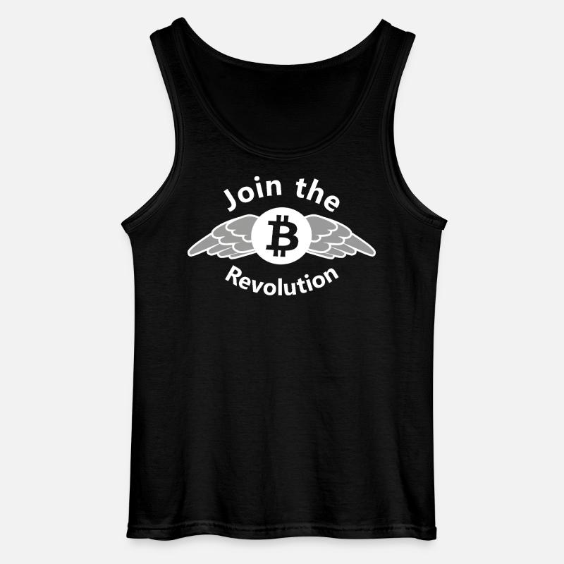 BitWings Revolution - Gildan Männer Tank Top - Schwarz