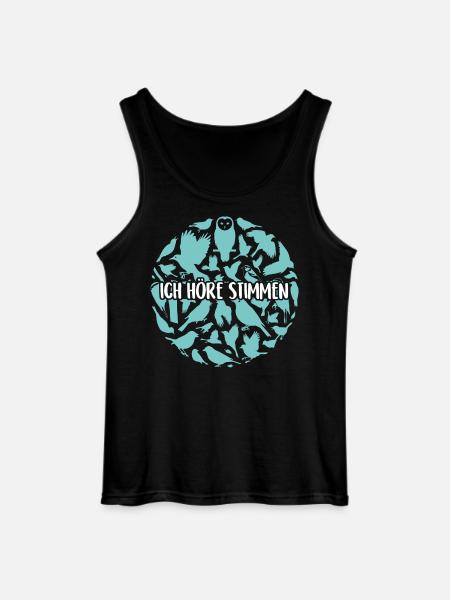 Birdwatching - Gildan Männer Tank Top - Schwarz