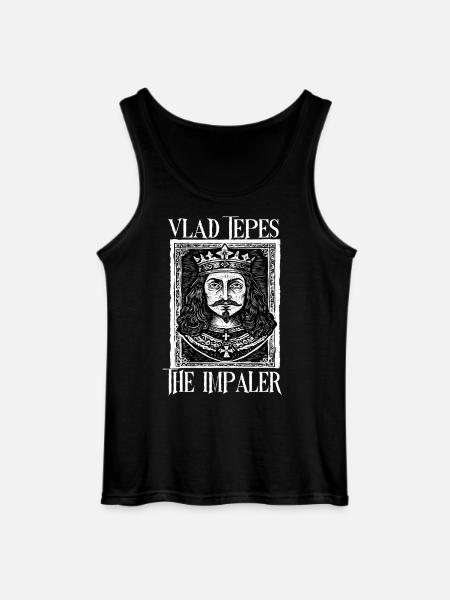 Vlad Tepes Der Impaler Kunst - Gildan Männer Tank Top - Schwarz
